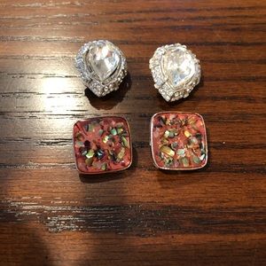Clip on earring lot
